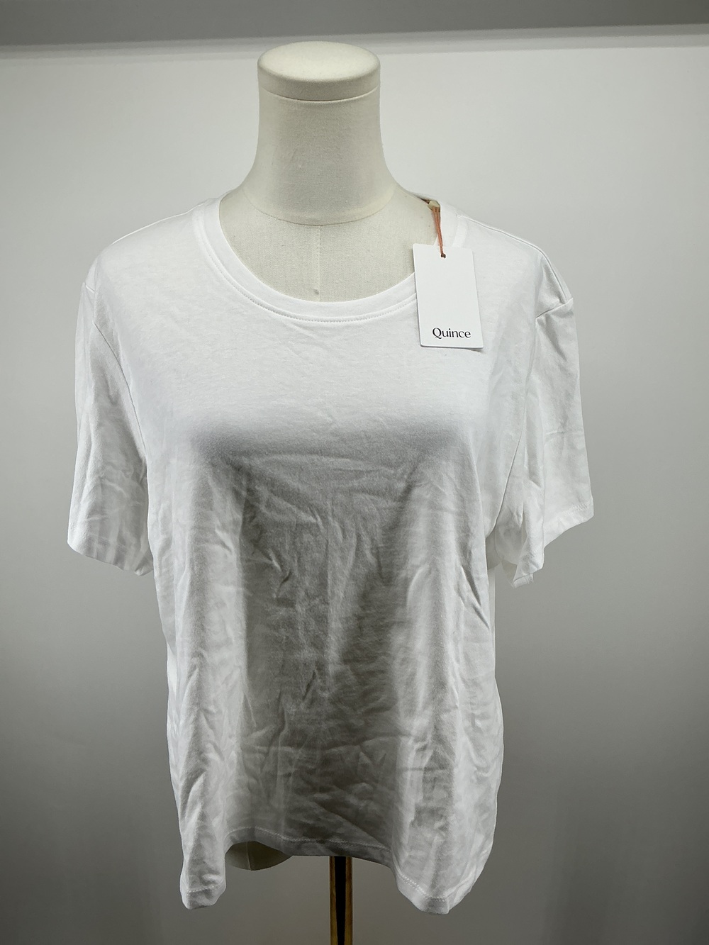 100% Organic Cotton Boxy Crewneck Tee